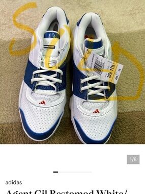 Agent Gil Restomod White/Blue/Red size 10.5 these are SOLD!!!!!!!!!!!!!